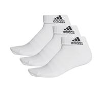 adidas Mens Socks Cush Ank 3Pp, White/White/White, DZ9365, M EU
