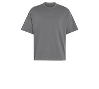 adidas Men's Soft Lux Graphic Shirt, Grey Five, L