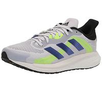 adidas Men's Solar Glide 4 ST Running Shoe, Dash Grey/Sonic Ink/Black, 9