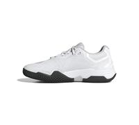 adidas Men's Solematch Control 2 Tennis Shoes, FTWR White/Black Blue met./Silver met, 10 UK