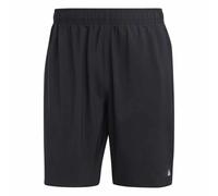 Adidas Mens Solid CLX Classic-Length Swim Shorts Black