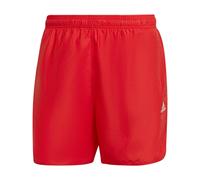 adidas MEN'S SOLID CLX SWIM SHORTS BEACH HOLIDAY SWIMMING POOL RED NEW BNWT OG