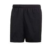 Adidas Men's Solid SL Swim Shorts - Black, Small