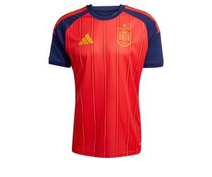 adidas Mens Spain Home Shirt World Cup 2026 Menâ€s Short Red/Blue M