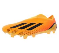 adidas Men's Speedportal.2 Firm Ground Soccer Shoes, Gold/Black/Orange, 14.5