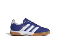 adidas Men's Spezialist Indoor Shoes Sneaker, Lucid Blue/White/Lucid Lemon, 9.5 UK