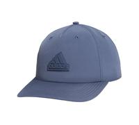 adidas Men's Sport 5-Panel, High Crown Structured Snapback Adjustable Fit Cap, Preloved Ink Blue/Grey, One size
