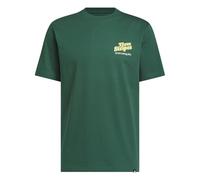 adidas Men's Sports Bar Pool Graphic Shirt, Collegiate Green, M