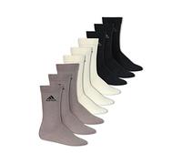 ADIDAS Men's Sports Socks Pack of 9 3 x 3 Pack Casual One Size Crew Socks