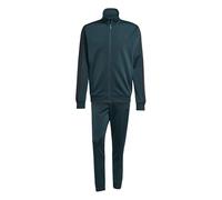 adidas Men's SPORTSWEAR BASIC 3 STRIPES TRICOT TRACKSUIT, Aurora Ivy, XL