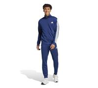 adidas Men's SPORTSWEAR BASIC 3 STRIPES TRICOT TRACKSUIT, Dark Blue, XXL