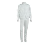 adidas Men's SPORTSWEAR BASIC 3 STRIPES TRICOT TRACKSUIT, Wonder Silver, XL