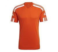 adidas Men's Squadra 21 Jersey, Team Orange/White, S