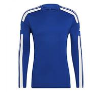 adidas Men's Squadra 21 Long Sleeve Jersey, Royal Blue/White, S