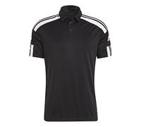 adidas Men's Squadra 21 Polo Shirt (Plus Size), Black/White, L Extra Tall