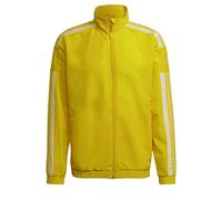 adidas Men's Squadra 21 Presentation Jacket, Team Yellow/White, M