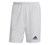 adidas Mens Squadra 21 Shorts, White/White, X-Large