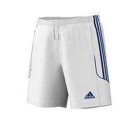 adidas Men's Squadra13 with Brief Short - White/Cobalt, Medium