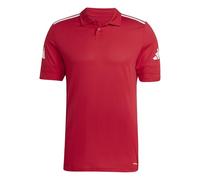 adidas Men's SQUADRA25 Cotton Polo, Team Power red/White, S