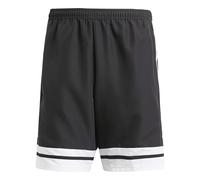 adidas Men's SQUADRA25 Downtime Woven Short, Black/White, XL Extra Tall