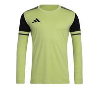 adidas Men's Squadra25 Goalkeeper Jersey Long Sleeve Shirt, Pulse Lime/Black, S