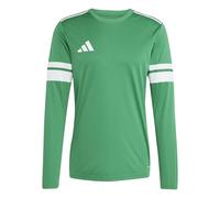 adidas Men's SQUADRA25 Jersey Long Sleeve, Team Green/White, S