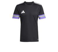 adidas Men's SQUADRA25 Jersey Short Sleeve, Black/Purple Rush/Semi Solar Slime, 3XL