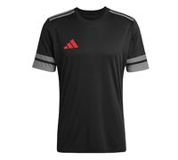 adidas Squadra 25 SS Shirt Black Team Grey Four Pure Ruby