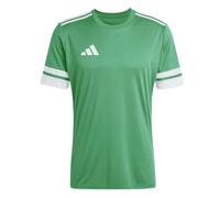 adidas Men's SQUADRA25 Jersey Short Sleeve, Team Green/White, L