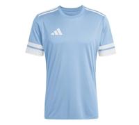 adidas Men's Squadra25 Jersey Short Sleeve Shirt, Team Light Blue/White, L