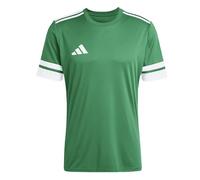 adidas Men's SQUADRA25 Jersey Short Sleeve, Team Green/White, XL