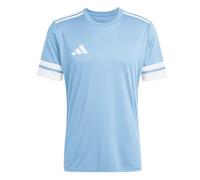 adidas Men's SQUADRA25 Jersey Short Sleeve, Team Light Blue/White, L