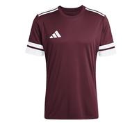 adidas Men's SQUADRA25 Jersey Short Sleeve, Team Maroon 2/White, XXL