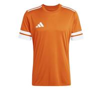 adidas Men's SQUADRA25 Jersey Short Sleeve, Team Orange/White, L
