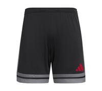 adidas Men's SQUADRA25 Short, Black/Team Grey Four/Pure Ruby, S