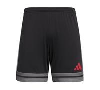 adidas Men's SQUADRA25 Short, Black/Team Grey Four/Pure Ruby, XS