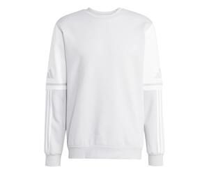adidas Men's Squadra25 Sweat Crew Sweatshirt, team light grey/white, M Tall