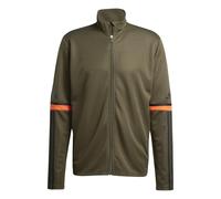 adidas Men's SQUADRA25 TRAINING JACKET, Night Cargo/Black/Semi Impact Orange, S