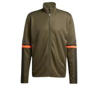 adidas Men's SQUADRA25 TRAINING JACKET, Night Cargo/Black/Semi Impact Orange, XS