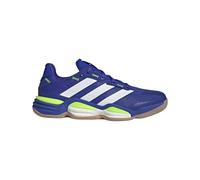 adidas Men's Stabil 16 Indoor Volleyball Shoes Sneaker, Lucid Blue/White/Lucid Lemon, 9 UK
