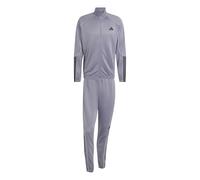 adidas Men's Stadium 3-Stripes Track_Suit, Slate/black, L Long