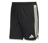 adidas Men's Stadium Mesh Shorts, Black/Off White, XL