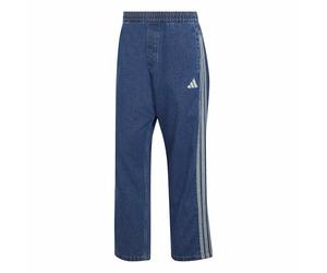 adidas Men's Stadium Regular Fit Denim Full Length Open Hem Trackpants Tracksuit Pants