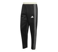 adidas Men's Stadium Regular Fit Pique Full Length Open Hem Trackpants Pants, Black, M