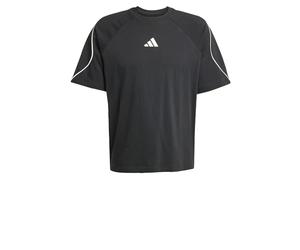 adidas Men's Stadium Shirt, Black/Off White, 4XL