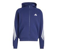 adidas Men's Stadium Three Stripes Full-zip Hoodie Hooded Sweatshirt (pack of 1)