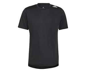 adidas Men's Standard Designed 4 Running Tee, Black, S