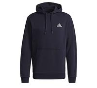 adidas Men's Standard Essentials Fleece Hoodie, Legend Ink/White, 4X-Large