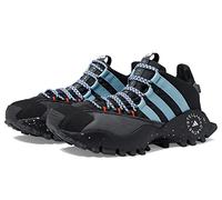 adidas Mens Stella McCartney Seeulater Hiking Hiking Sneakers Shoes - Black, Core Black/Utility Grey/Hi-res Blue, 5.5 Women/4.5 Men