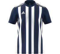 adidas Men's Striped 21 Jsy T Shirt, Navblu/White, L UK